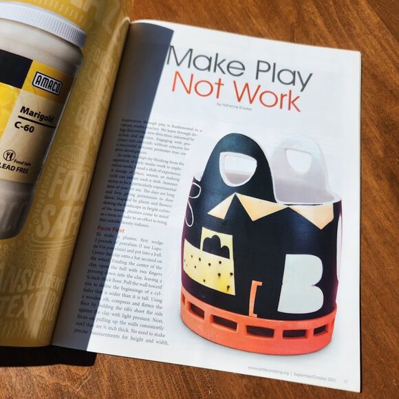 Pottery Making Illustrated Magazine September / October 2021 Issue Craft Art - Picture 8 of 12